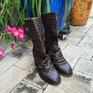 Free People Elle brown boot 38.5